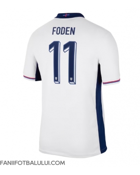 Anglia Phil Foden #11 Tricou Fotbal Replică European 2024 Barbati Acasa